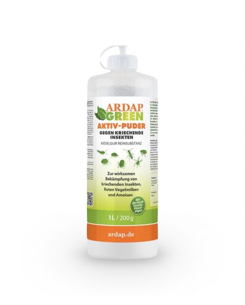 ARDAP Green Aktiv-Puder  200g in 1 Liter Stäubeflasche